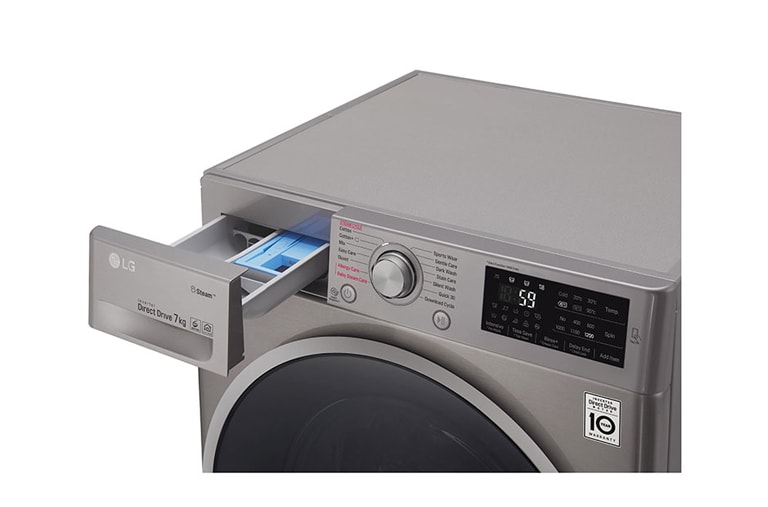 LG 7kg 6 Motion pesumasin aurufunktsioon , F2J6QY8S, thumbnail 4