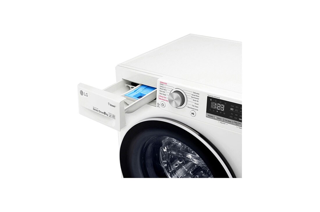 LG V400 seeria 8kg pesumasin, sügavus 56,5cm, F4WN408S0, thumbnail 5