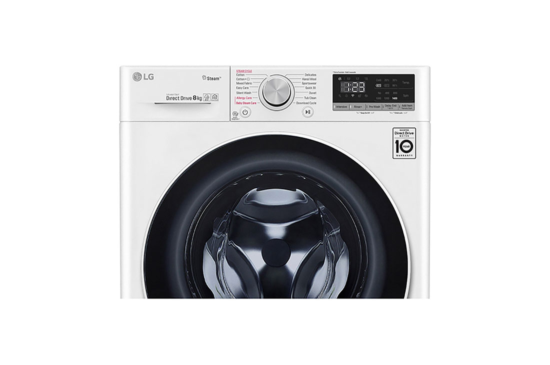 LG V400 seeria 8kg pesumasin, sügavus 56,5cm, F4WN408S0, thumbnail 6