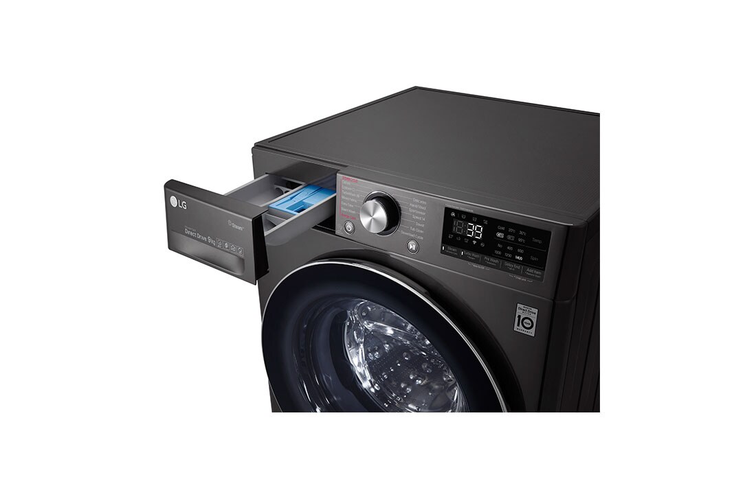 LG V900 seeria 9kg pesumasin, sügavus 56,5cm, F4WV909P2S, thumbnail 5