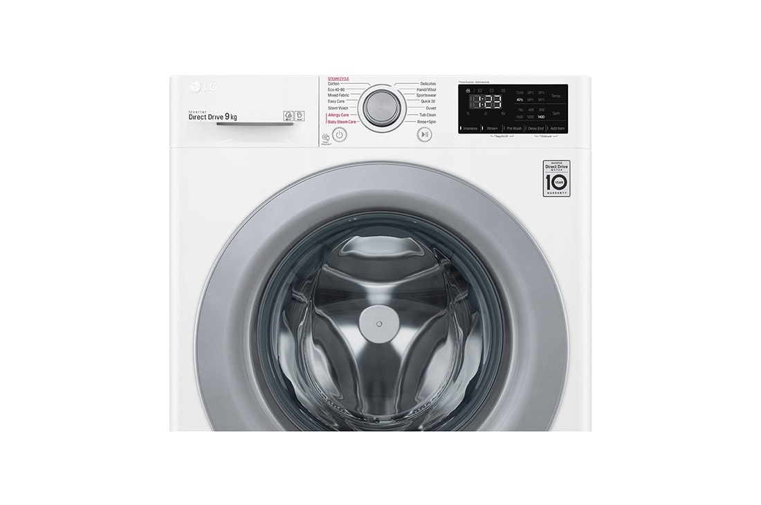 LG V200 seeria 9kg pesumasin, sügavus 56,5cm, F4WN209S4E, F4WN209S4E, thumbnail 4