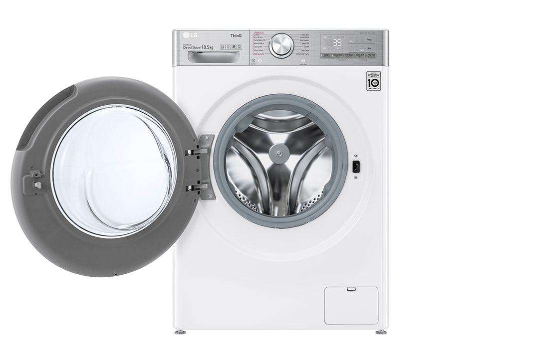 LG pesumasin 10.5kg I AIDD |  V9 Seeria A | Sügavus 56.5cm | Valge  |  Turbowash360  | Aur |  WiFi | F4WV910P2WE, F4WV910P2WE, F4WV910P2WE, thumbnail 2