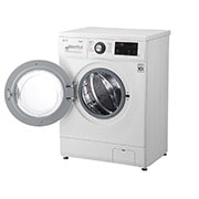 LG pesumasin 6.5kg |  J3 Seeria E | Sügavus 44.4cm | Valge  | Aur | F2J3WY5WE, F2J3WY5WE 6.5kg 6 Motion pesumasin, E klass, F2J3WY5WE, thumbnail 11