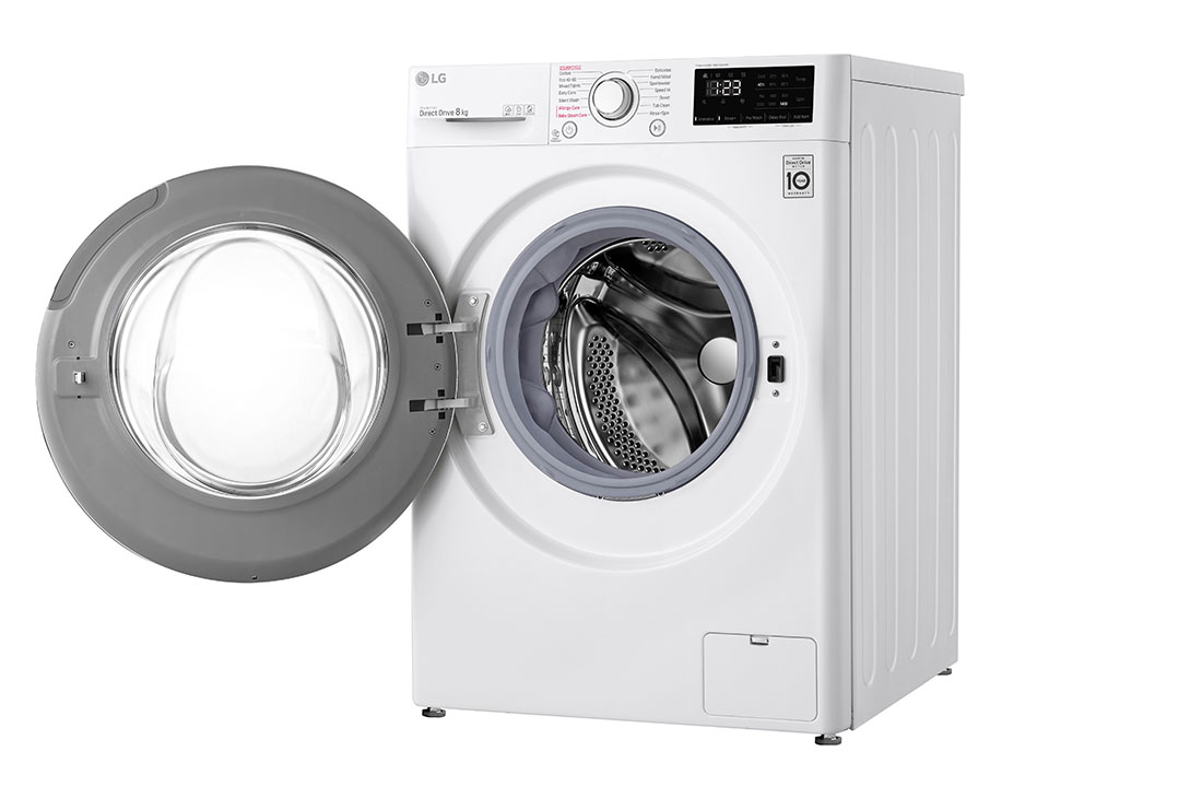 LG V300 seeria 8kg pesumasin, sügavus 56,5cm, F4WV308N4E, F4WV328S0E, thumbnail 13