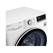 LG kitsas pesumasin  8.5kg I AIDD | V5 series C | Sügavus 47.5cm | Valge | Steam | WiFi | F2WV5S8S0E, F2WV5S8S0E, F2WV5S8S0E, thumbnail 3