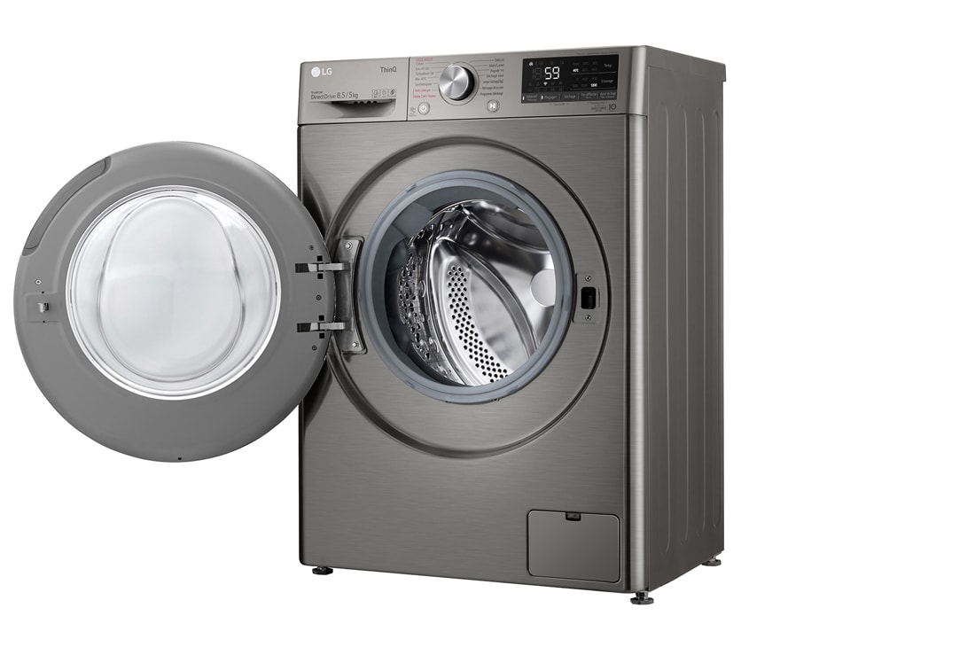 LG kuivatiga pesumasin 8.5/5 kg | AIDD |  V5 Seeria C/E | Sügavus 47.5cm | Valge | Aur | Turbowash | F2DV5S8S2PE, F2DV5S8S2PE, thumbnail 11