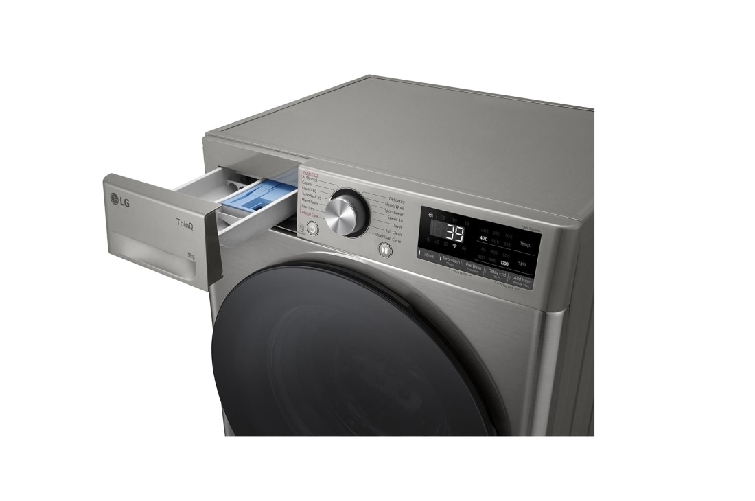 LG kitsas pesumasin 9kg I AIDD | &nbsp;R7 Seeria&nbsp;A-10% | Sügavus 47.5cm | Must&nbsp; | &nbsp;Turbowash360&nbsp; | Aur | &nbsp;WiFi | F2WR709S2P, F2WR709S2P, F2WR709S2P, thumbnail 6