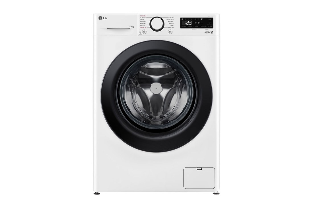 LG pesumasin 10kg I AIDD |  R5 Seeria A-10% | Sügavus 56.5cm | Valge | Aur | F4WR510SBW, F4WR510SBW, F4WR510SBW
