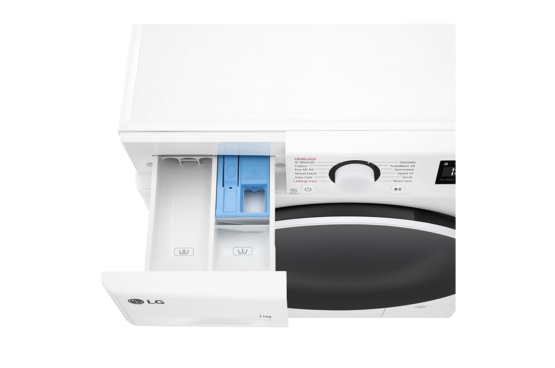 LG pesumasin 11kg I AIDD |&nbsp;R7 Seeria&nbsp;A-10% | Sügavus 56.5cm | Valge | Aur | F4WR511S0W, F4WR511S0W, F4WR511S0W, thumbnail 7