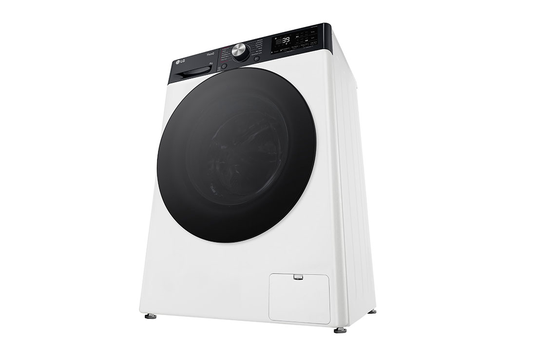 LG kitsas pesumasin 8 kg | AIDD | R7 Seeria A-10%| Sügavus 47.5cm | Valge | Turbowash360 | Aur | WiFi| F2WR708S2H, Left perspective view, F2WR708S2H, thumbnail 13