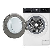 LG kitsas pesumasin 8 kg | AIDD | R7 Seeria A-10%| Sügavus 47.5cm | Valge | Turbowash360 | Aur | WiFi| F2WR708S2H, Front view with door open, F2WR708S2H, thumbnail 2