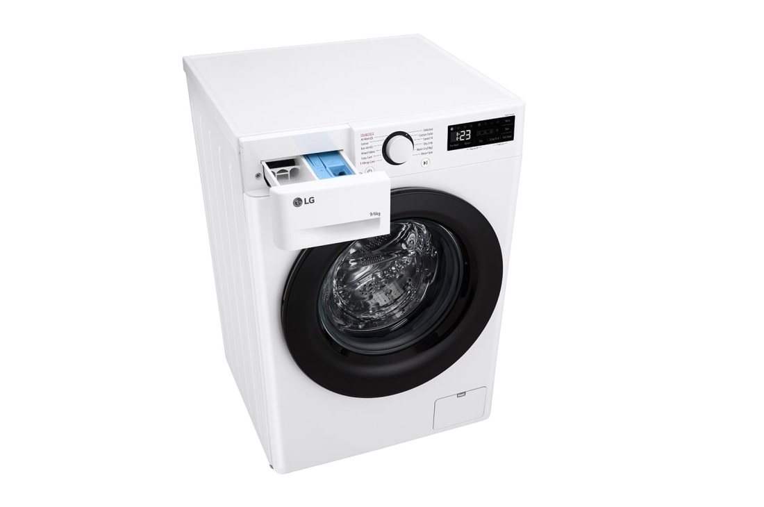 LG kuivatiga pesumasin 9/6 kg | AIDD | R5 Seeria A-10%/D| Sügavus 56.5cm | Valge | Aur | F4DR509SBW, F4DR509SBW, thumbnail 9