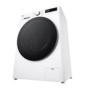LG kitsas pesumasin 9kg I AIDD | R5 Seeria&nbsp;A-10% | Sügavus 47.5cm | Valge | Aur | Turbowash360&nbsp; | F2DR509S1W, right perspective , F2DR509S1W, thumbnail 13