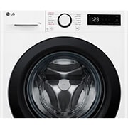 LG pesumasin 13kg I AIDD |&nbsp;R5 Seeria&nbsp;A-10% | Sügavus 61.5cm | Valge | Aur | F4WR513SBW, Drum view, F4WR513SBW, thumbnail 4