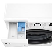 LG pesumasin 13kg I AIDD |&nbsp;R5 Seeria&nbsp;A-10% | Sügavus 61.5cm | Valge | Aur | F4WR513SBW, Detergent port view, F4WR513SBW, thumbnail 7