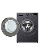 LG pesumasin 11kg I AIDD |&nbsp;R5 Seeria&nbsp;A-10% | Sügavus 56.5cm | Must | Aur | F4WR511S2M, Front view with door open, F4WR511S2M, thumbnail 2