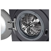LG pesumasin 11kg I AIDD |&nbsp;R5 Seeria&nbsp;A-10% | Sügavus 56.5cm | Must | Aur | F4WR511S2M, Drum view, F4WR511S2M, thumbnail 3