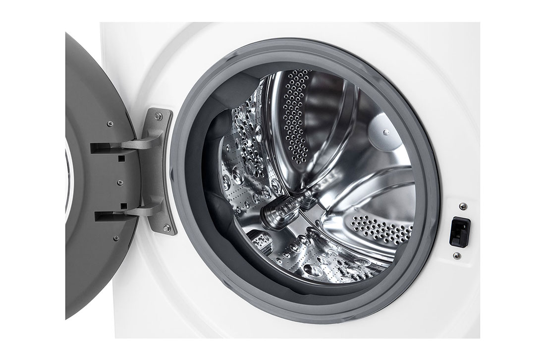 LG kitsas pesumasin 8kg I AIDD | R5 Seeria&nbsp;A-10% | Sügavus 47.5cm | Valge | Aur | F2WR508SWW, Drum, F2WR508SWW, thumbnail 4