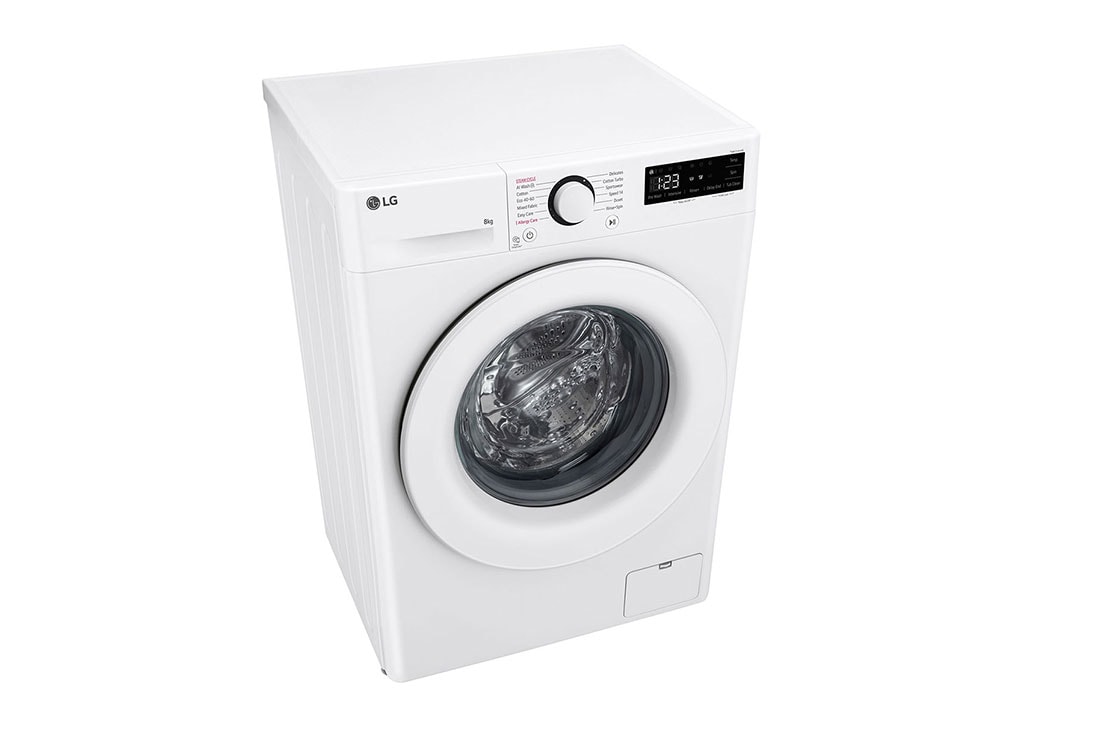 LG kitsas pesumasin 8kg I AIDD | R5 Seeria&nbsp;A-10% | Sügavus 47.5cm | Valge | Aur | F2WR508SWW, Top, F2WR508SWW, thumbnail 8