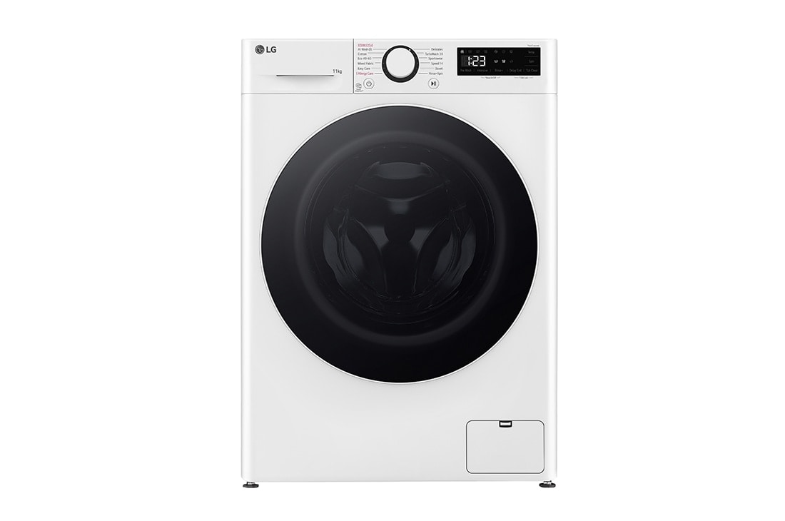 LG pesumasin 11kg I AIDD | R7 Seeria A-10% | Sügavus 56.5cm | Valge | Aur | F4WR511S0W, F4WR511S0W, F4WR511S0W