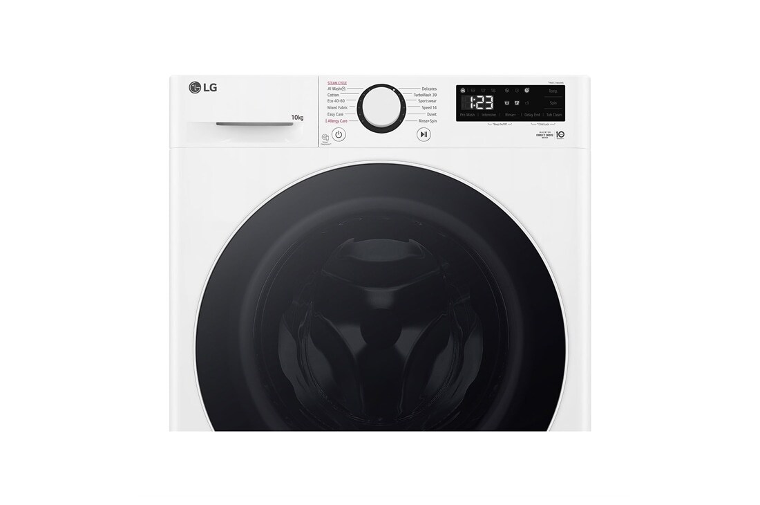 LG pesumasin 10kg I AIDD |R5 Seeria&nbsp;A-10% | Sügavus 56.5cm | Valge | Aur | F4WR510S0W, knob, F4WR510S0W, thumbnail 6