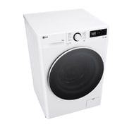 LG pesumasin 10kg I AIDD |R5 Seeria&nbsp;A-10% | Sügavus 56.5cm | Valge | Aur | F4WR510S0W, Right perspective view, F4WR510S0W, thumbnail 8