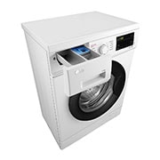 LG pesumasin | 6.5kg | Valge | E klass | Inverter Direct Drive™ | Steam™, Tray closure view, F2J3WSBWE, thumbnail 6