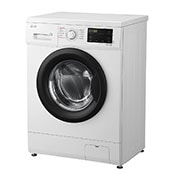 LG pesumasin | 6.5kg | Valge | E klass | Inverter Direct Drive™ | Steam™, Lefy side view, F2J3WSBWE, thumbnail 9