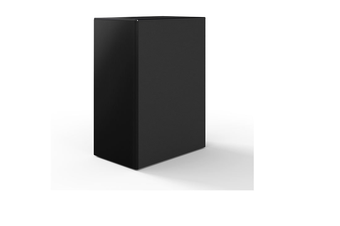 LG 420W, 3.1 kanaliga SG10TY LG Soundbar helisüsteem koos Dolby Atmos-ga, ideaalne sobivus LG OLED evo AI G-seeria TV, Bassikõlari nurgavaade, SG10TY, thumbnail 8