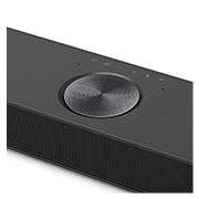 LG 570W, 5.1.3 kanaliga S90TY LG Soundbar helisüsteem koos Dolby Atmos-ga, LG Soundbar S90TY ribakõlari ülanurga vaade koos keskse ülespoole suunatud helikanaliga, S90TY, thumbnail 5