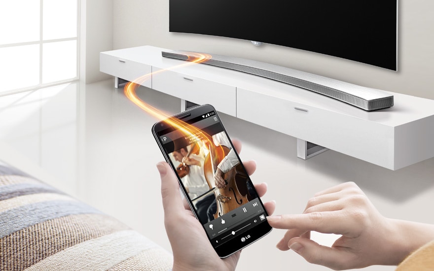 Kontrollige kõlareid telefoni abil