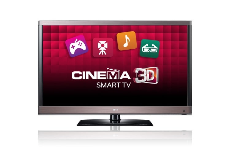 LG 47'' Full HD 3D LED LCD-teler, Cinema 3D, LG Smart TV, Infinite 3D Surround, 47LW570S