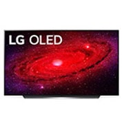 LG 55-tolline OLED 4K teler koos G-Sync™ ja helisüsteem Dolby Atmos, Front view with infill image, OLED55CX3LA, thumbnail 1