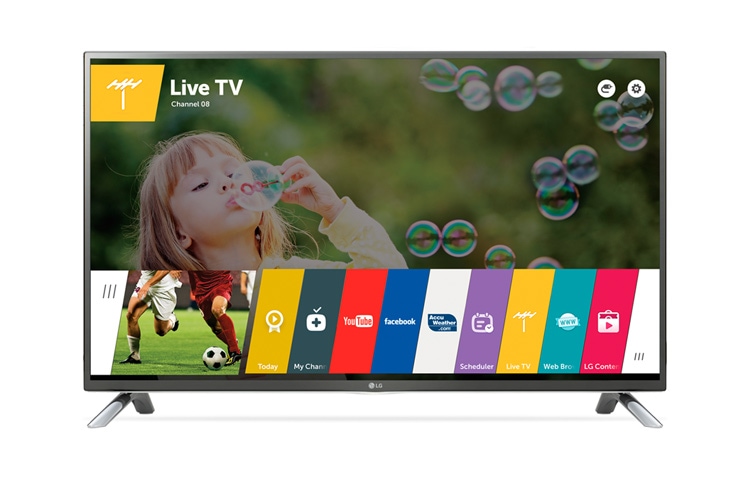LG 32-tolline Smart TV LED-teler koos WebOS 2.0 ja sisseehitatud WiFi., 32LF650V