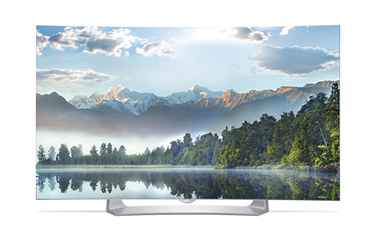 LG 55-tolline nõgus OLED–teler WebOSiga 2.0, kaugjuhtimispuldiga Magic Remote., 55EG910V