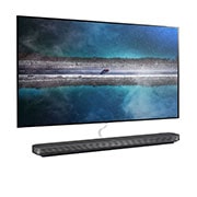 LG 65-tolline OLED-teler, LG SIGNATURE W9 Wallpaper 77 inch Class 4K Smart OLED TV w/ AI ThinQ® (76.7'' Diag), 15 degree side view, OLED77W9PUA, OLED65W9PLA, thumbnail 6