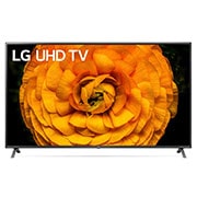 LG 75-tolline UHD 4K teler, eestvaade koos täitepildiga, 75UN85003LA, thumbnail 1