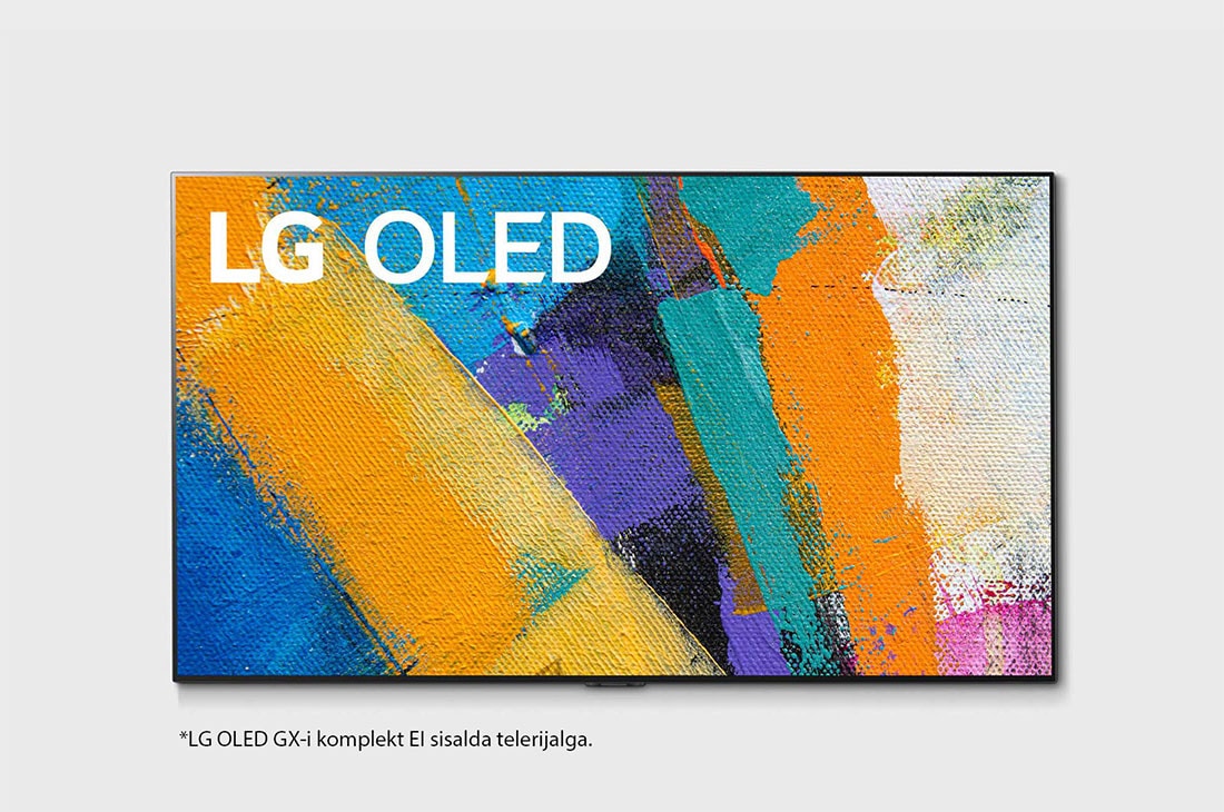 LG 65-tolline OLED 4K teler koos G-Sync™ ja helisüsteem Dolby Atmos, OLED65GX3LA