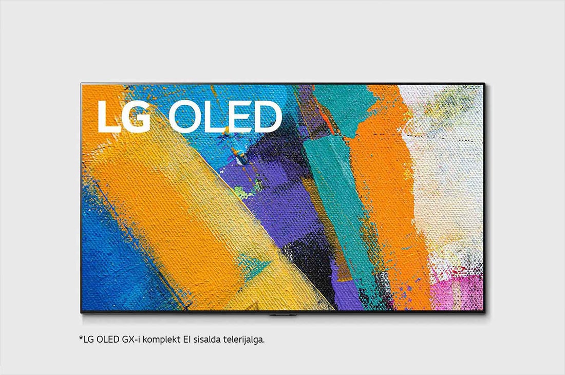 LG 55-tolline OLED 4K teler koos G-Sync™ ja helisüsteem Dolby Atmos, OLED55GX3LA