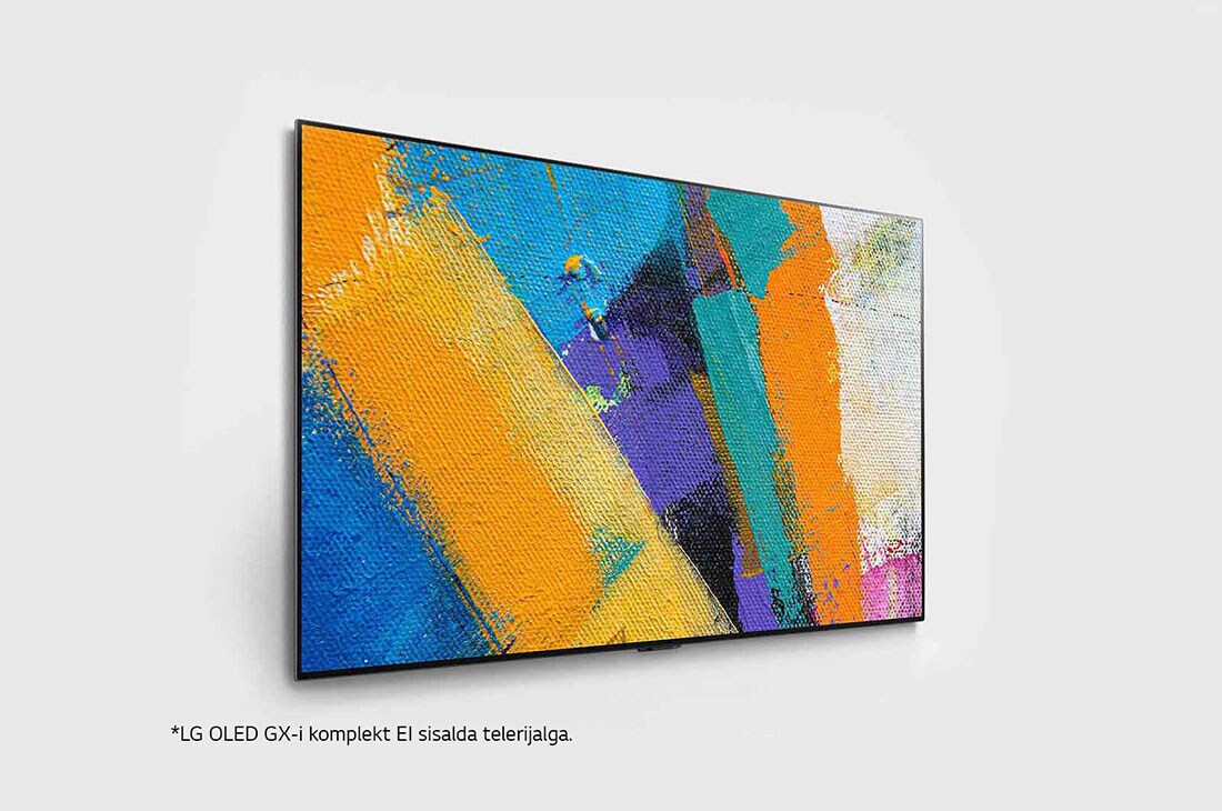 LG 55-tolline OLED 4K teler koos G-Sync™ ja helisüsteem Dolby Atmos, OLED55GX3LA, thumbnail 4