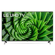 LG 55-tolline UHD 4K teler, eestvaade koos täitepildiga, 55UN80003LA, thumbnail 1