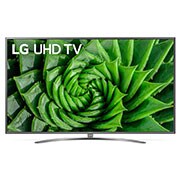 LG 75-tolline UHD 4K teler, eestvaade koos täitepildiga, 75UN81003LB, thumbnail 1