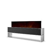 LG 65-tolline OLED 4K teler, Külgvaade 60 kraadi alt veerandist ekraanist, OLED65RX9LA, thumbnail 6