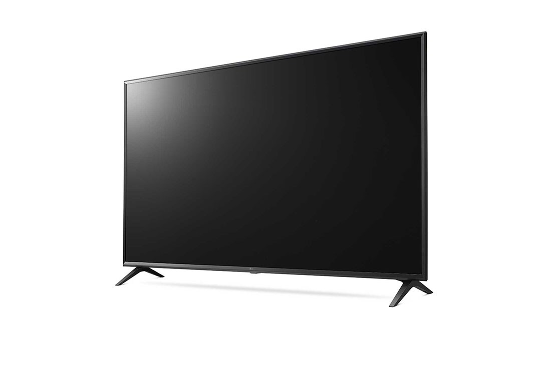LG 65-tolline UHD 4K teler, külgvaade 30 kraadi all, 65UN71003LB, thumbnail 3