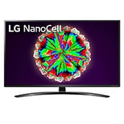 LG 65-tolline NanoCell 4K teler koos AI ThinQ ja helisüsteem Ultra Surround, eestvaade koos täitepildiga, 65NANO793NE, thumbnail 1