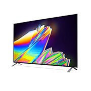 LG 55-tolline NanoCell 8K teler koos protsessor α9 ja helisüsteem Dolby Atmos, 30 degree side view with infill image, 55NANO953NA, thumbnail 3
