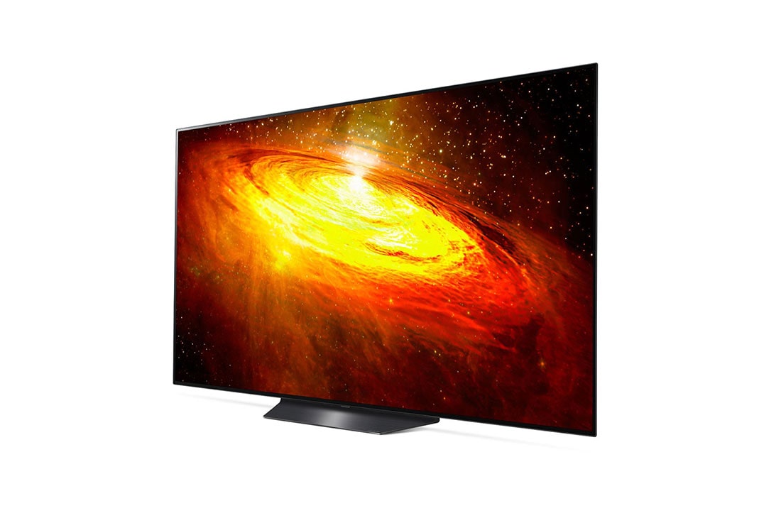 LG 65-tolline OLED 4K teler koos G-Sync™ ja helisüsteem Dolby Atmos, külgvaade 60 kraadi all, OLED65BX3LB, thumbnail 3