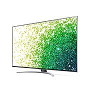 LG 55-tolline NanoCell 4K teler koos protsessor α7 ja helisüsteem Dolby Atmos, Külgvaade 30 kraadi alt koos täitepildiga, 55NANO883PB, thumbnail 3