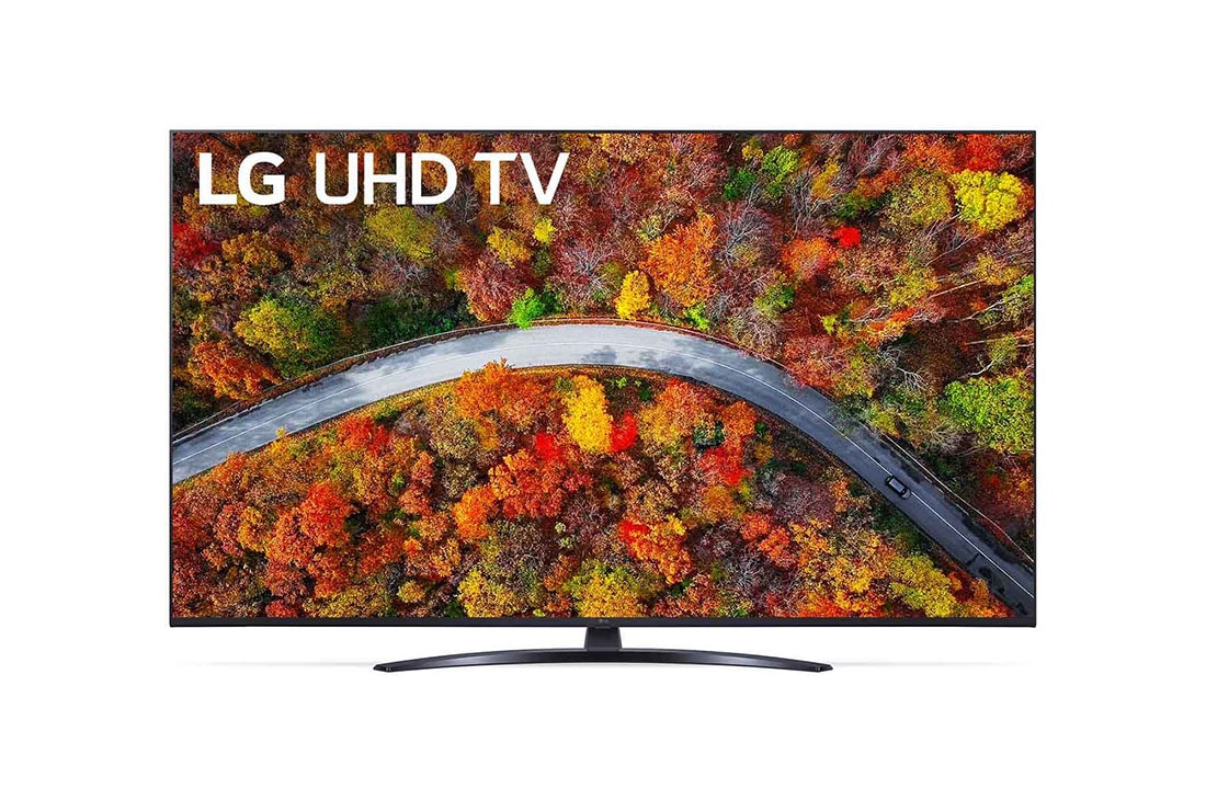 LG 55-tolline UHD 4K teler 55UP8100, LG UHD-teleri eestvaade, 55UP81003LR
