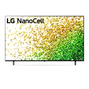 LG 55-tolline NanoCell 4K teler koos protsessor α7 ja helisüsteem Dolby Atmos, LG NanoCell teleri eestvaade, 55NANO853PA, thumbnail 1